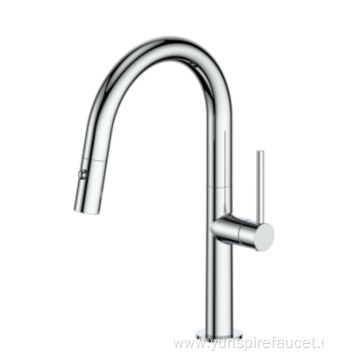 Chrome Sink Mixer Faucet for Kitchen